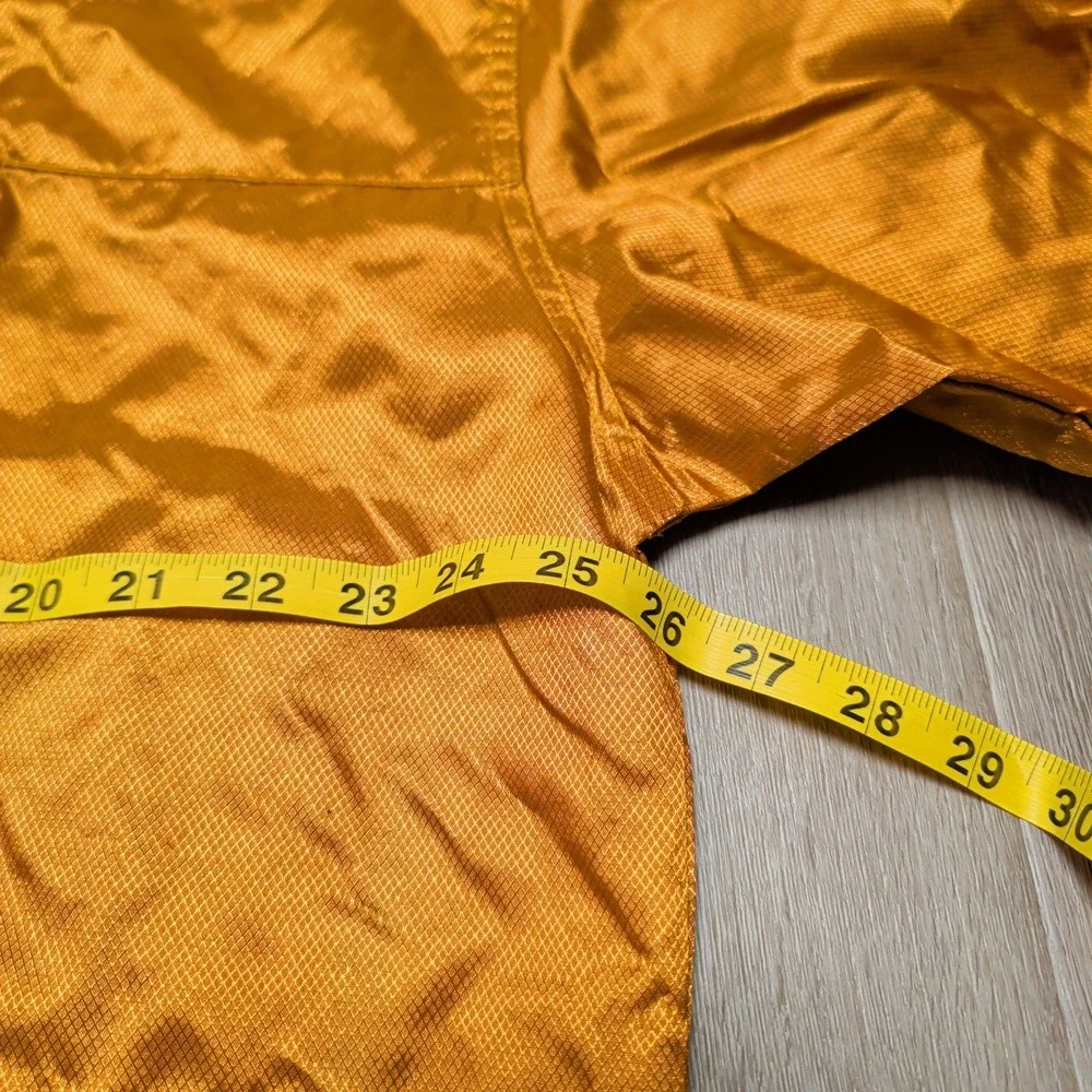 Vintage Arizona Jean Co Mens L Orange Navy Ripstop Anorak Windbreaker‎ Jacket